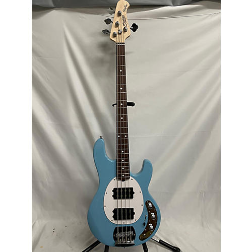 Sterling by Music Man Used Sterling By Music Man Sub 4 Chopper Blue Electric Bass Guitar Chopper Blue