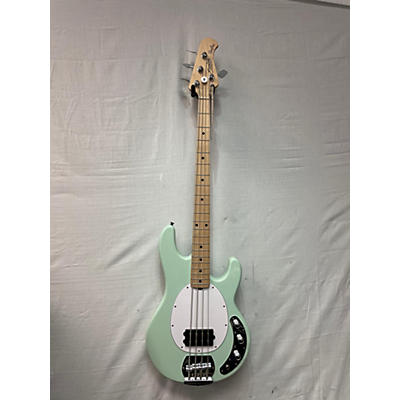 Sterling by Music Man Used Sterling By Music Man Sub 4 Mint Green Electric Bass Guitar