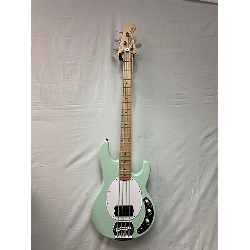 Sterling by Music Man Used Sterling By Music Man Sub 4 Mint Green Electric Bass Guitar Mint Green