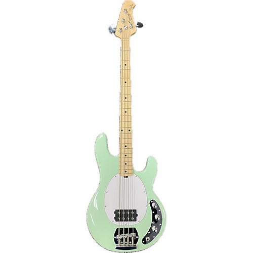 Sterling by Music Man Used Sterling By Music Man Sub 4 Mint Green Electric Bass Guitar Mint Green