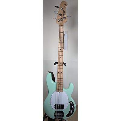 Sterling By Music Man Used Sterling By Music Man Sub 4 Mint Green Electric Bass Guitar