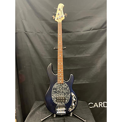 Sterling by Music Man Used Sterling By Music Man Sub 4 NAVY BLUE Electric Bass Guitar