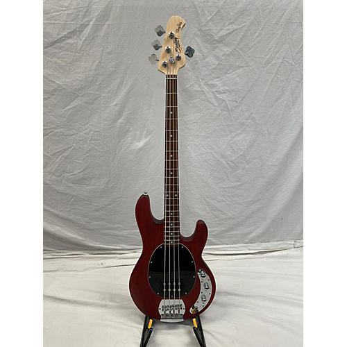 Sterling by Music Man Used Sterling By Music Man Sub 4 Red Electric Bass Guitar Red