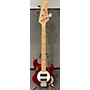 Used Sterling by Music Man Used Sterling By Music Man Sub 4 Red Electric Bass Guitar Red