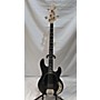 Used Sterling by Music Man Used Sterling By Music Man Sub 4 Satin Black Electric Bass Guitar Satin Black