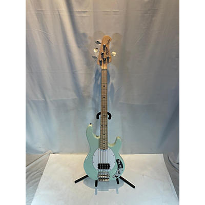 Sterling by Music Man Used Sterling By Music Man Sub 4 Seafoam Green Electric Bass Guitar