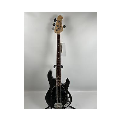 Sterling by Music Man Used Sterling By Music Man Sub 4 Trans Black Electric Bass Guitar