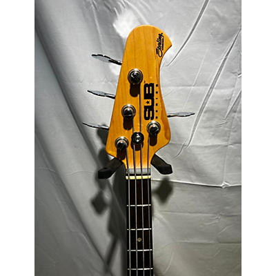 Sterling by Music Man Used Sterling By Music Man Sub 4 WALNUT STAIN Electric Bass Guitar