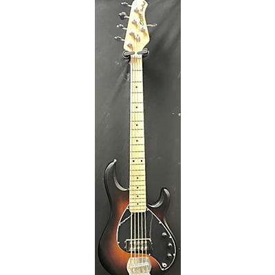 Sterling by Music Man Used Sterling By Music Man Sub 5 Vintage Sunburst Electric Bass Guitar