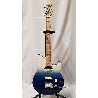 Sterling by Music Man Used Sterling By Music Man Sub AX3 Axis SPECTRUM BLUE Solid Body Electric Guitar