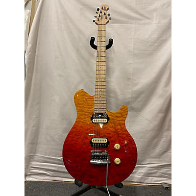 Sterling by Music Man Used Sterling By Music Man Sub AX3 Axis Spectrum Red Solid Body Electric Guitar