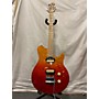 Used Sterling by Music Man Used Sterling By Music Man Sub AX3 Axis Spectrum Red Solid Body Electric Guitar Spectrum Red