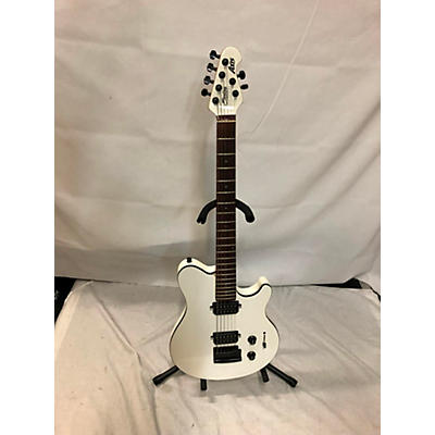 Sterling by Music Man Used Sterling By Music Man Sub AX3 Axis White Solid Body Electric Guitar