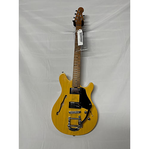 Sterling by Music Man Used Sterling By Music Man Valentine Chambered Bigsby Hollow Body Electric Guitar