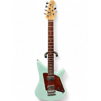 Used Sterling by Music Man AL40 SIGNATURE Daphne Blue Solid Body Electric Guitar