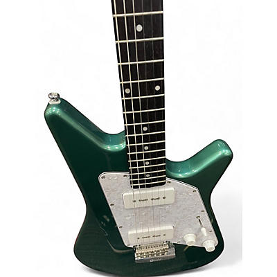Used Sterling by Music Man ALBERT LEE AL40P GREEN Solid Body Electric Guitar