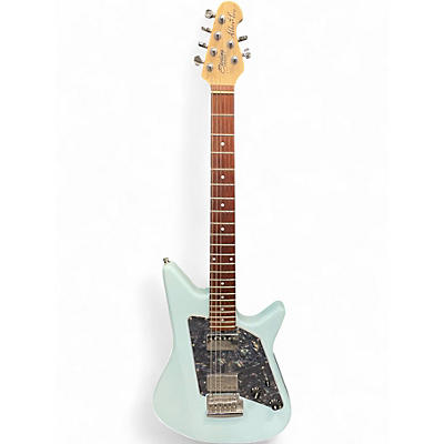 Used Sterling by Music Man ALBERT LEE LIGHT BLUE Solid Body Electric Guitar