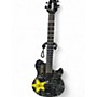 Used Sterling by Music Man AX20 Rockstar Logo Black Rockstar Logo Solid Body Electric Guitar Black Rockstar Logo