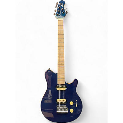 Sterling by Music Man Used Sterling by Music Man AX3FM Axis NEPTUNE BLUE Solid Body Electric Guitar