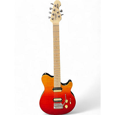 Sterling by Music Man Used Sterling by Music Man AX3QM SPECTRUM RED Solid Body Electric Guitar