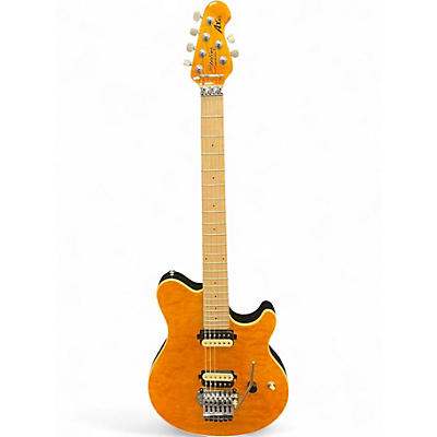 Used Sterling by Music Man AX40 Gold Solid Body Electric Guitar