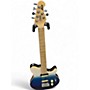 Used Sterling by Music Man Axis Quilted Maple blue fade Solid Body Electric Guitar blue fade