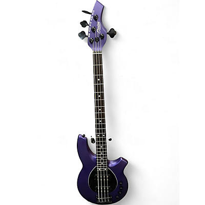 Used Sterling by Music Man BONGO 4 Purple Electric Bass Guitar