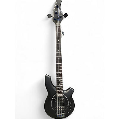 Used Sterling by Music Man Bongo flat black Electric Bass Guitar