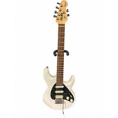 Used Sterling by Music Man CT30 HSS White Solid Body Electric Guitar