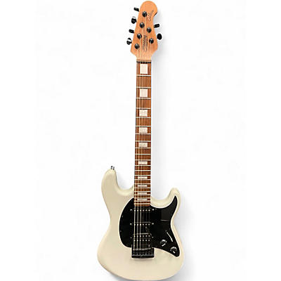 Used Sterling by Music Man CT50 PLUS CHALK GREY Solid Body Electric Guitar