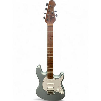 Used Sterling by Music Man CT50HSS Electron Blue Metallic Solid Body Electric Guitar