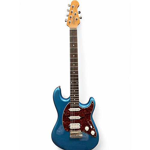 Used Sterling by Music Man CUTLASS Blue Solid Body Electric Guitar Blue