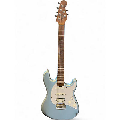Used Sterling by Music Man CUTLASS CT50 HSS METALIC BLUE Solid Body Electric Guitar