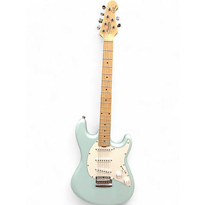 Sterling by Music Man Used Sterling by Music Man CUTLASS Daphne Blue Solid Body Electric Guitar