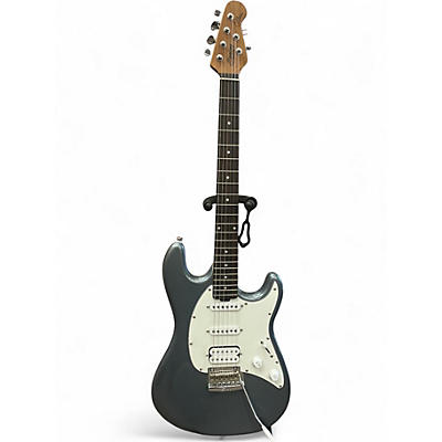 Used Sterling by Music Man CUTLASS HSS Metallic Silver Solid Body Electric Guitar