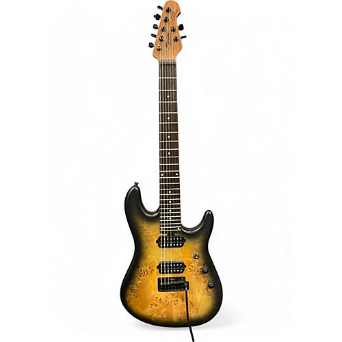 Used Sterling by Music Man CUTLASS JASON RICHARDSON SIGNATURE 7 POPLAR BURST Solid Body Electric Guitar POPLAR BURST