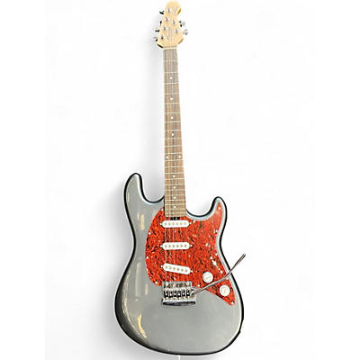 Used Sterling by Music Man CUTLASS Metallic Gray Solid Body Electric Guitar