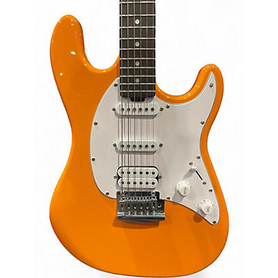 Used Sterling by Music Man CUTLASS Orange Solid Body Electric Guitar