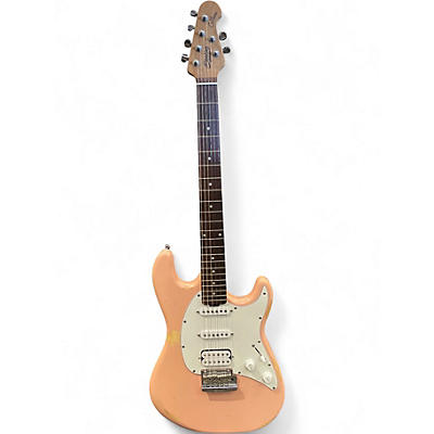 Used Sterling by Music Man CUTLASS  Pink Solid Body Electric Guitar