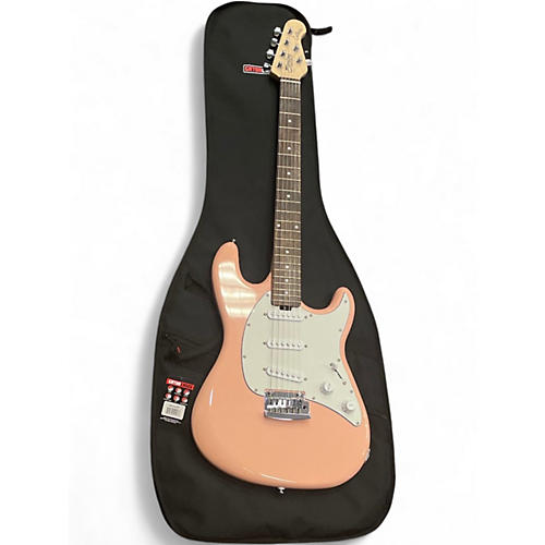 Used Sterling by Music Man CUTLASS Pueblo Pink Solid Body Electric Guitar Pueblo Pink