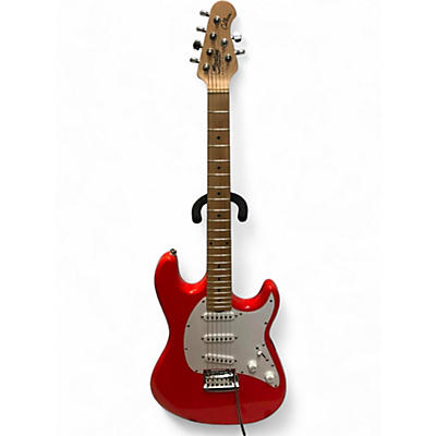 Used Sterling by Music Man CUTLASS Red Solid Body Electric Guitar