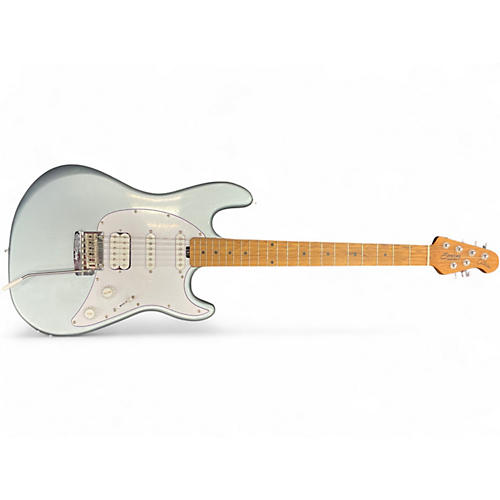 Used Sterling by Music Man CUTLASS Silver Solid Body Electric Guitar Silver