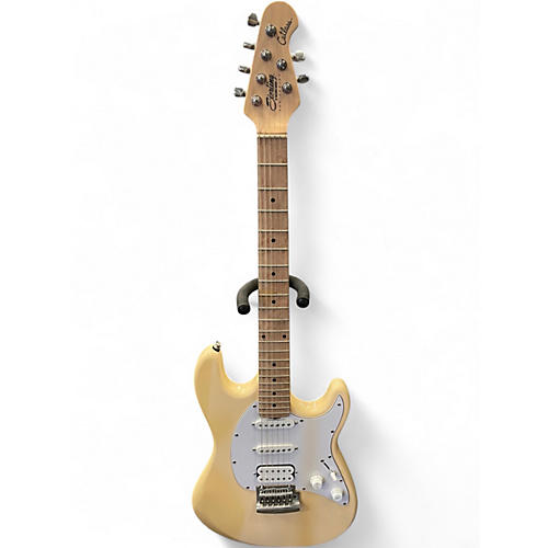 Used Sterling by Music Man Cutlass Blonde Solid Body Electric Guitar Blonde