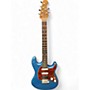 Used Sterling by Music Man Cutlass Blue Solid Body Electric Guitar Blue