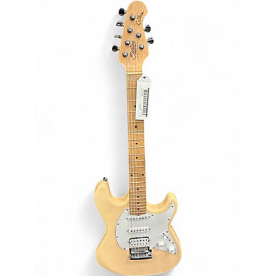 Used Sterling by Music Man Cutlass CT30 Vintage White Solid Body Electric Guitar