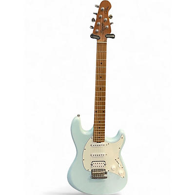 Used Sterling by Music Man Cutlass CT50-HSS Daphne Blue Satin Solid Body Electric Guitar