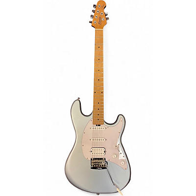 Used Sterling by Music Man Cutlass CT50 HSS Firemist silver Solid Body Electric Guitar