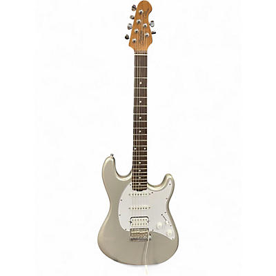 Used Sterling by Music Man Cutlass CT50 HSS Silver Sparkle Solid Body Electric Guitar