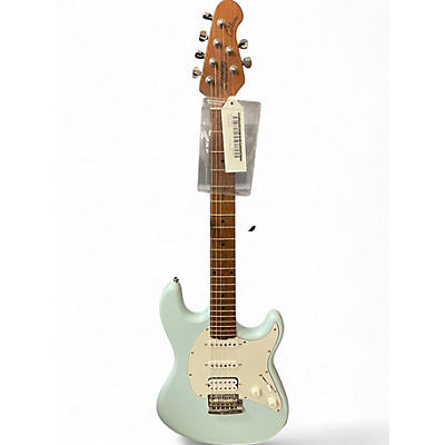 Used Sterling by Music Man Cutlass CT50 HSS blue satin Solid Body Electric Guitar