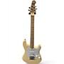 Used Sterling by Music Man Cutlass Cream Solid Body Electric Guitar Cream
